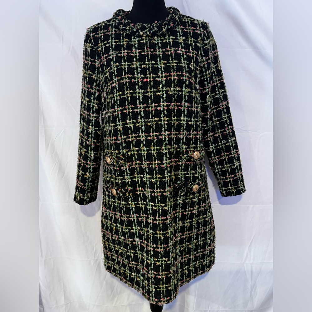 Green Red Tweed Jackie Dress
TUCKERNUCK - Picture 3 of 8